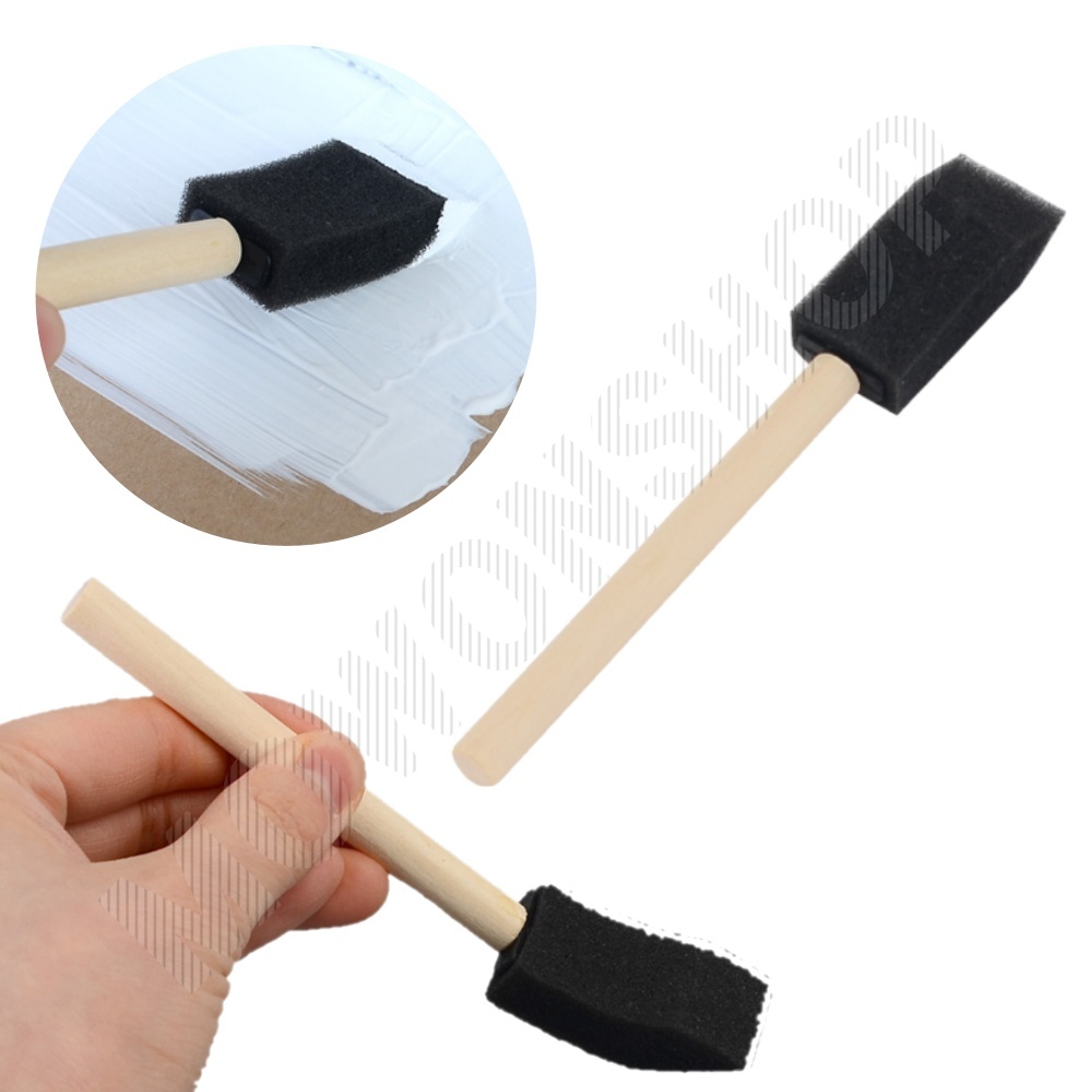 스펀지붓 폼브러쉬 리폼브러쉬 페인트붓 2.5cm - 상품 이미지