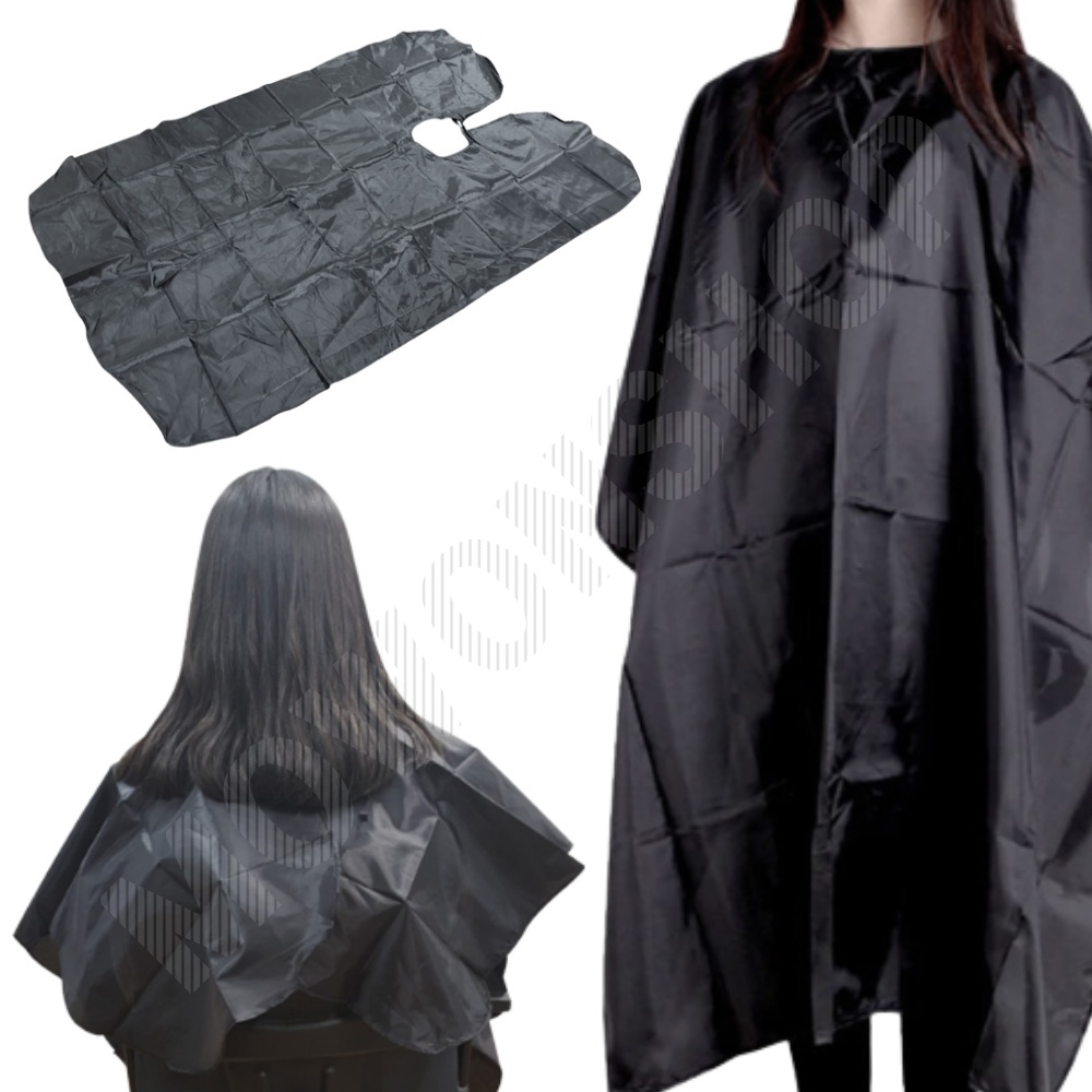 미용실 커트보 파마보 이발 염색 보 손님 요들 가운