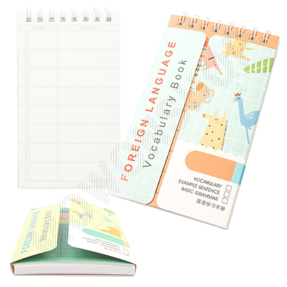 암기 카드 영어 단어 암기장 단어장 미니 작은 노트 - 상품 이미지