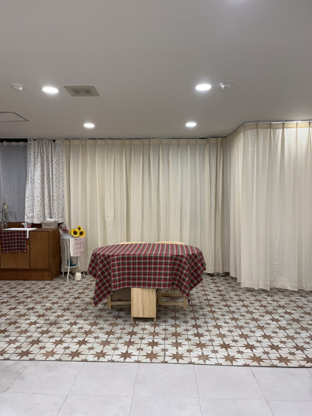 광목커튼 워싱 아이보리 카페커튼 국내생산 화이트 내츄럴