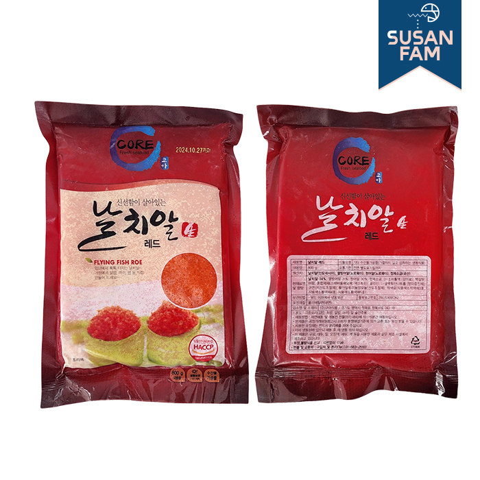 코아 날치알 레드 800g 대용량 HACCP 국내가공 - 상세 이미지 2