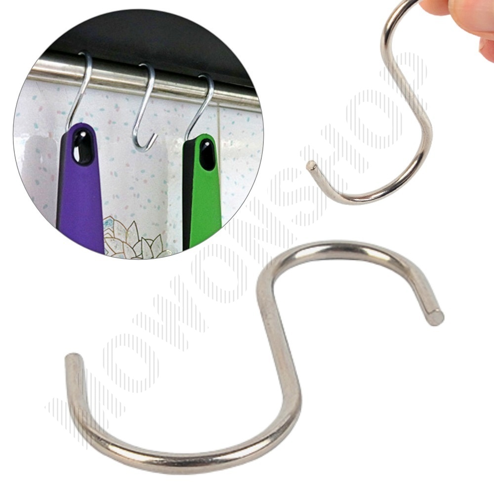 에스자고리 s자 s고리 스텐 후크 미니 6P