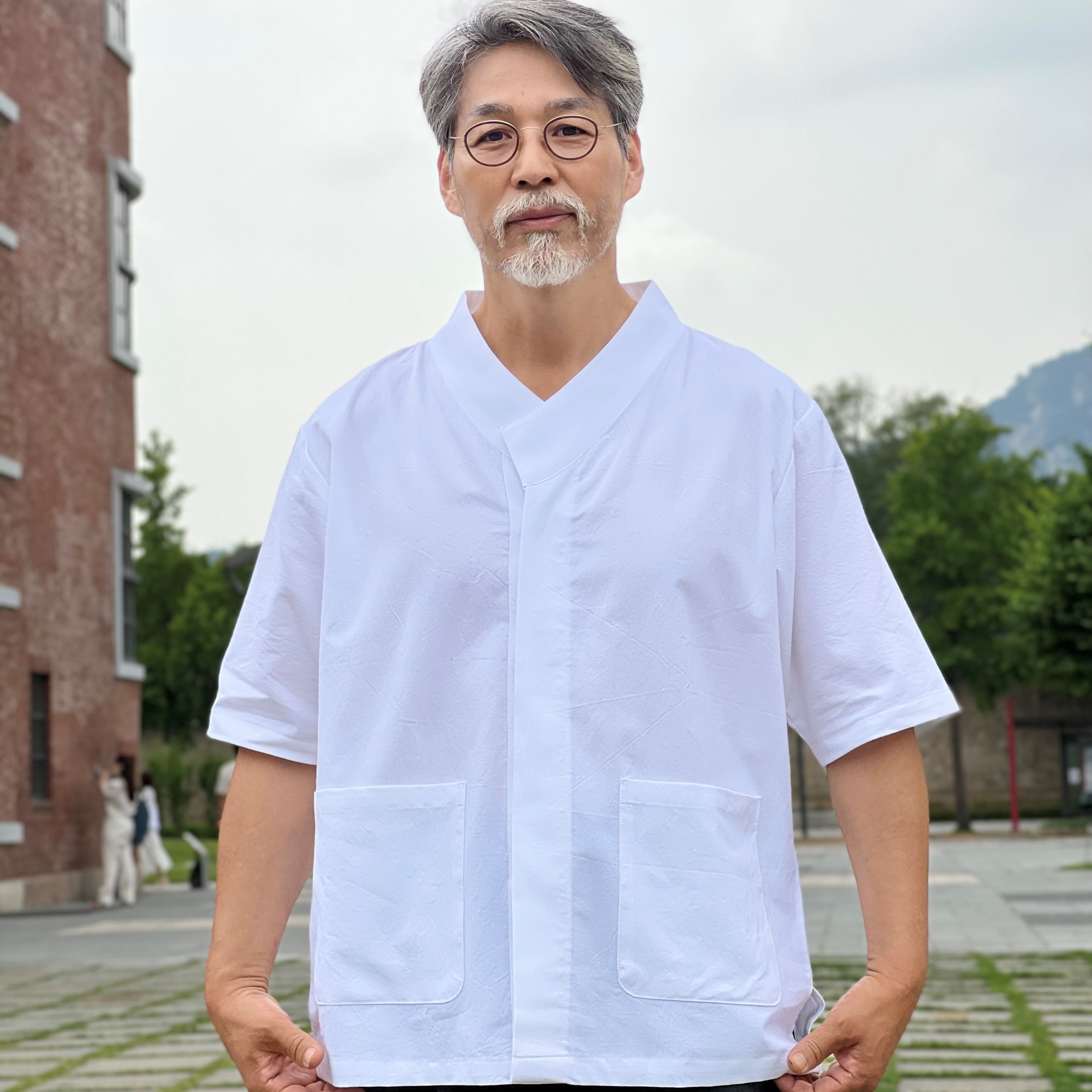남자 여름 개량한복 남성 생활한복 법복 - 상품 이미지