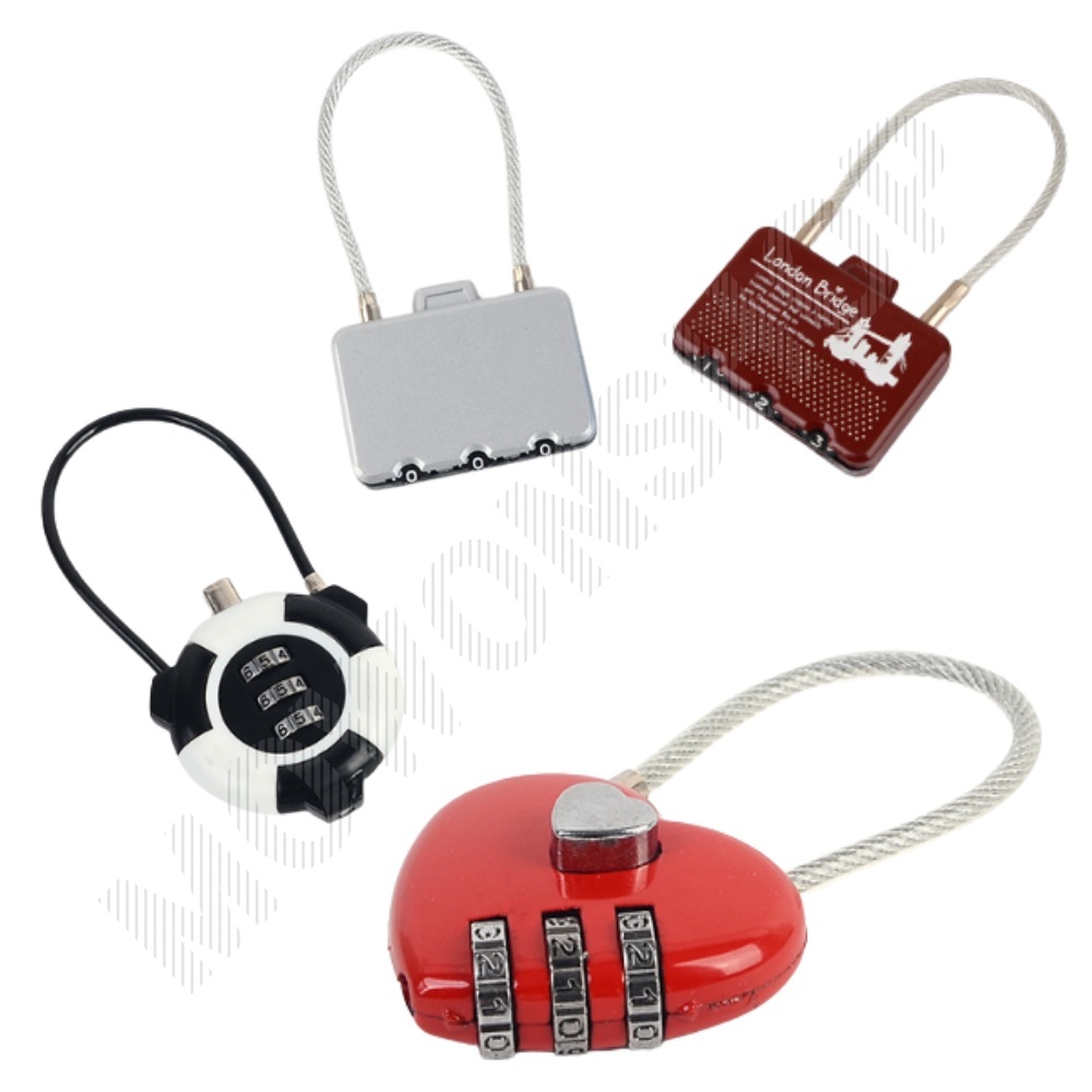 남산 자물쇠 하트 커플 돌리는 얇은 다이얼 비밀번호