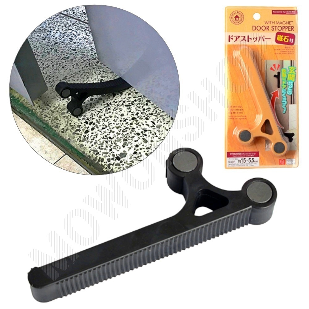 문고임목 자석 도어 스토퍼 무타공 현관 중문 방문 고정