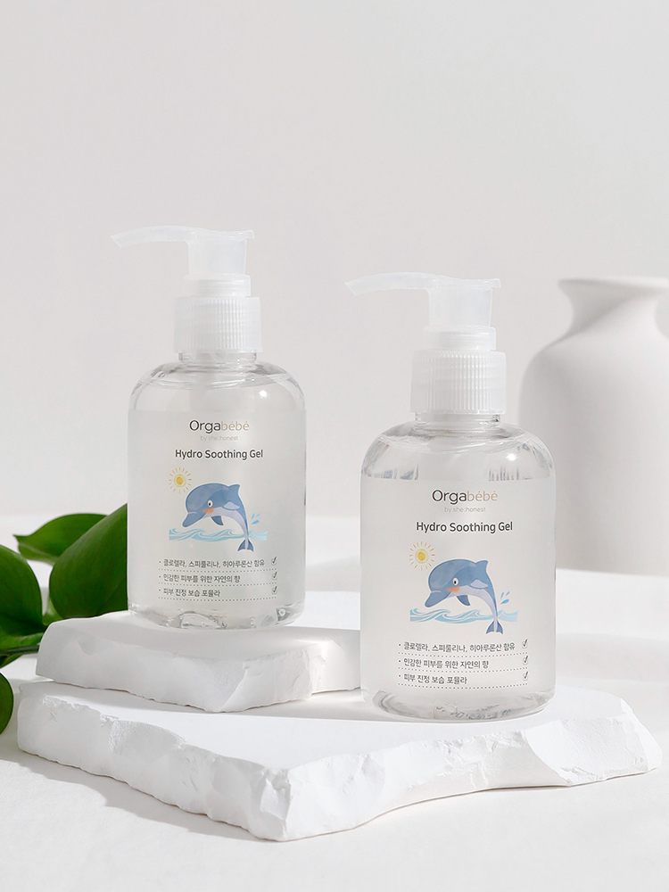 1+1 오가베베 히알루론산 아기 수딩젤 150ml 유아 신생아 진정 모기물림