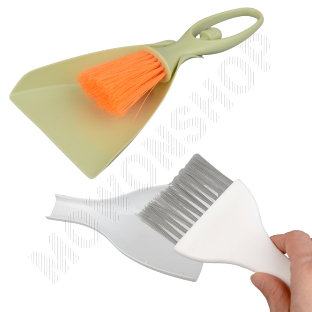 책상용 빗자루 책상 작은 소형 틈새 미니 세트 휴대용