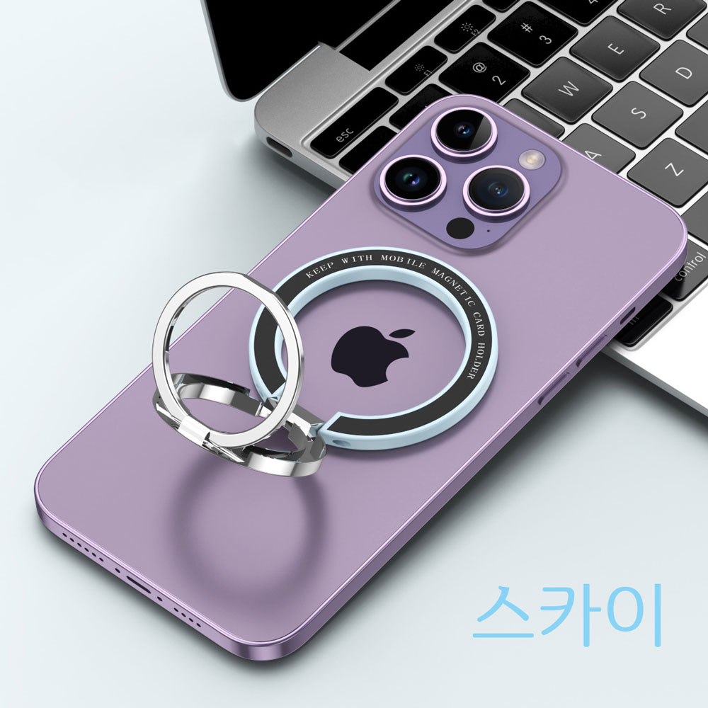 에이플렉스 맥 그립 톡홀드 듀얼 링그립 마그네틱 탈부착 거치대 이미지 6