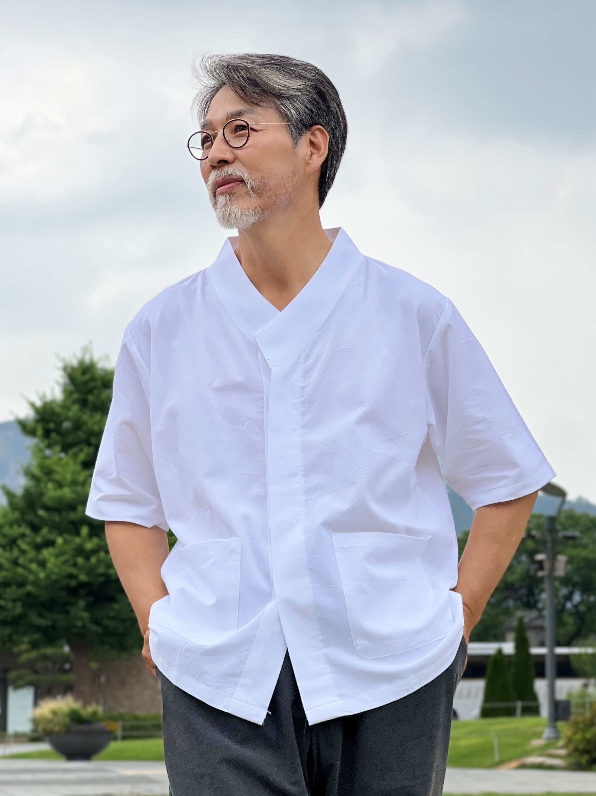 남자 여름 개량한복 남성 생활한복 법복 - 상세 이미지 5