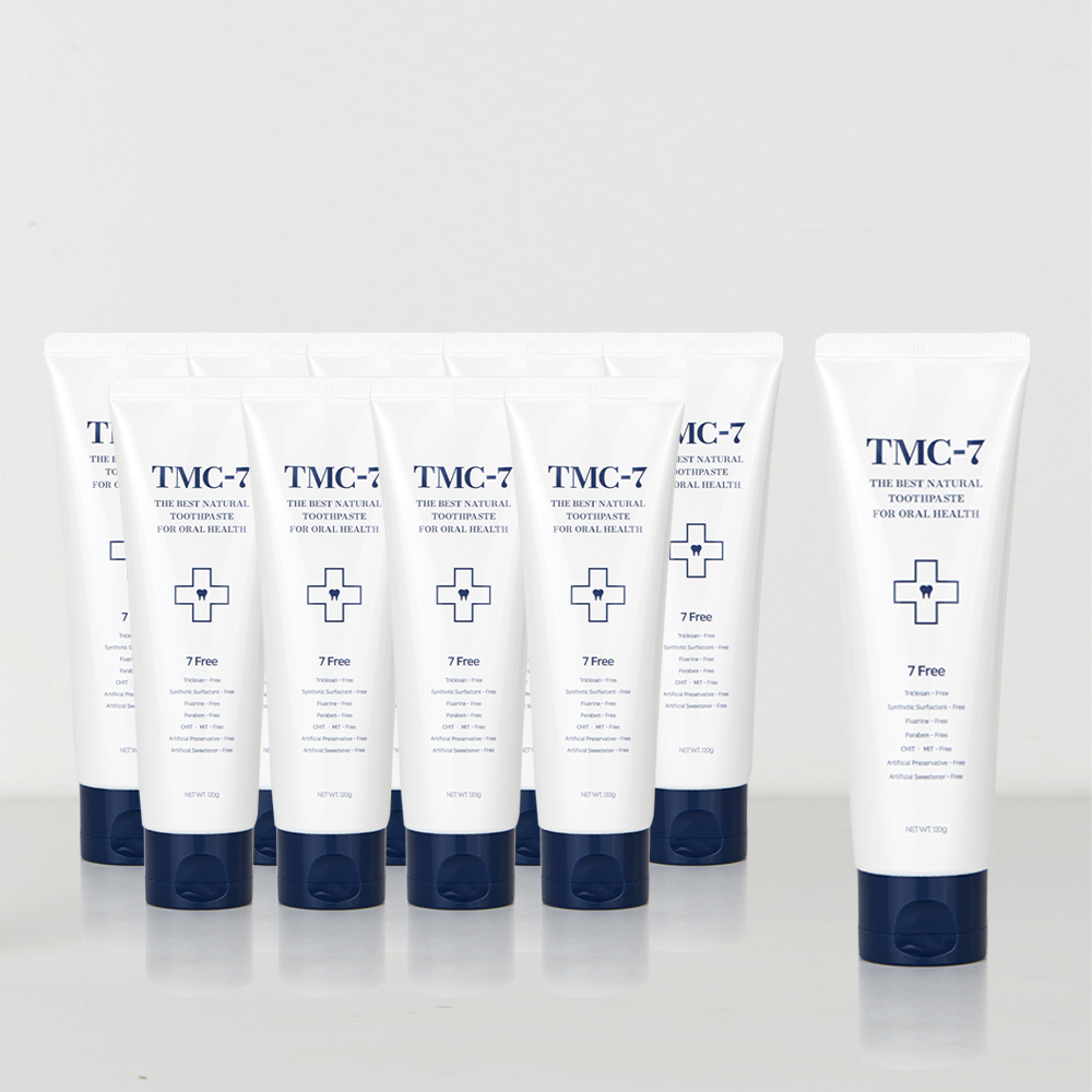 잇몸치약 프로폴리스 진지발리스 TMC7 티엠씨7치약 120g 10개 - 상품 이미지