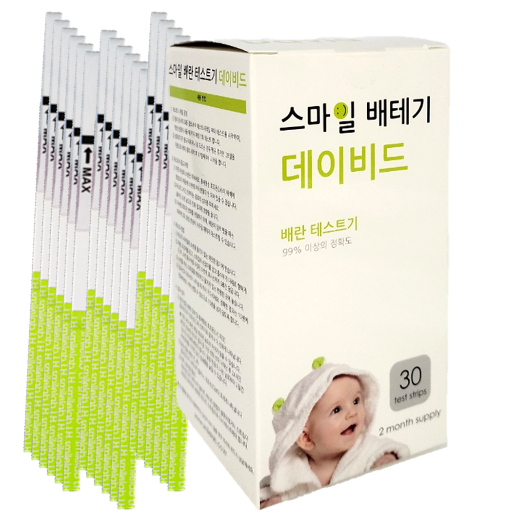 스마일 배란테스트기 30개입 배란일 배란기 테스트기 배테기 두줄 피크 역전 사용법 - 상세 이미지 2