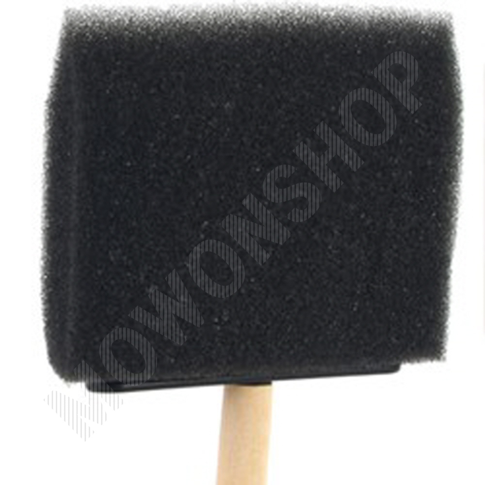 스펀지붓 폼브러쉬 리폼브러쉬 페인트붓 7.5cm - 상세 이미지 3