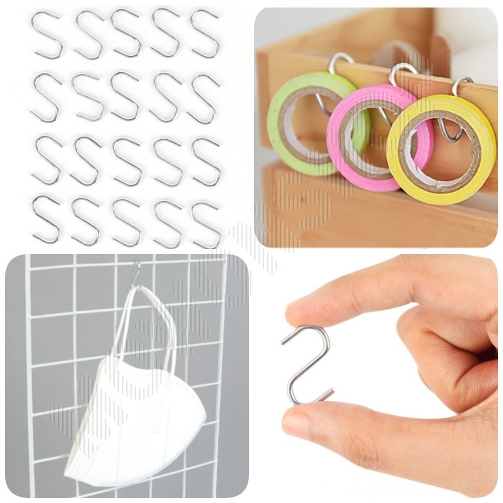 s자고리 에스자 s고리 타공판 철망 후크