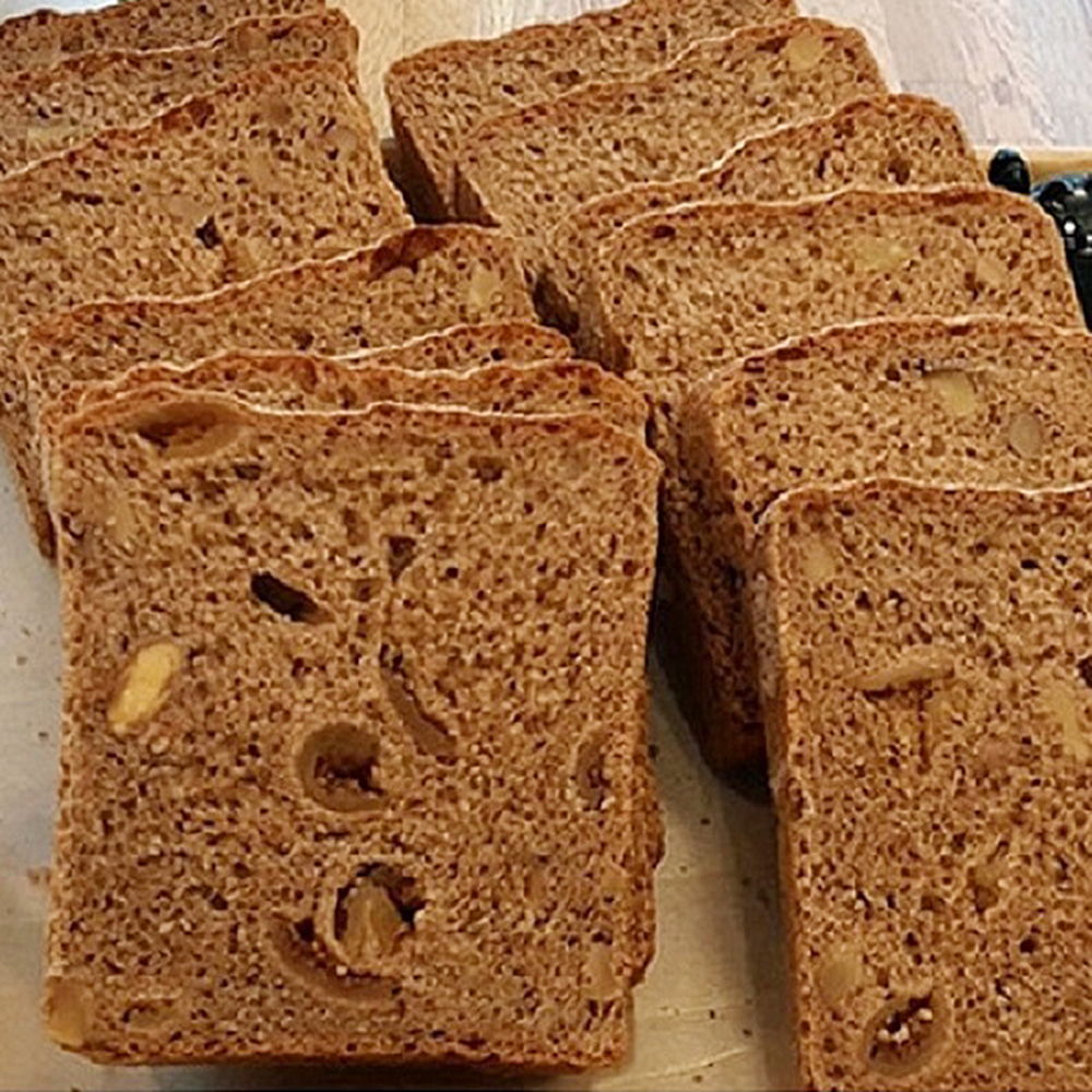 슈톨렌빵 무화과빵 100% 통밀식빵 770g 밀가루안들어간빵 비건 모닝 식빵 맛집 - 상세 이미지 3