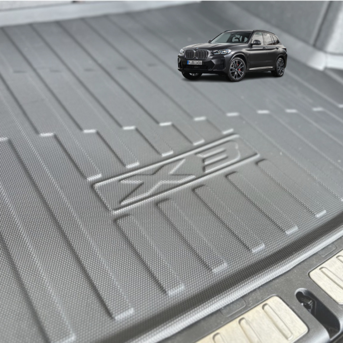 리얼핏 카본 3D 논슬립 트렁크매트 현대 기아 BMW 벤츠 아우디 렉서스 볼보 테슬라 포르쉐 [호환] - 상세 이미지 2