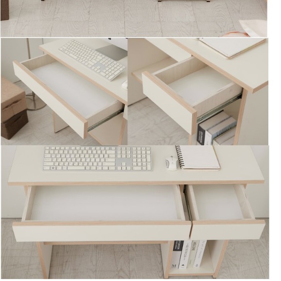 좁은방책상 미니 컴퓨터용책상 소형 거실컴퓨터책상