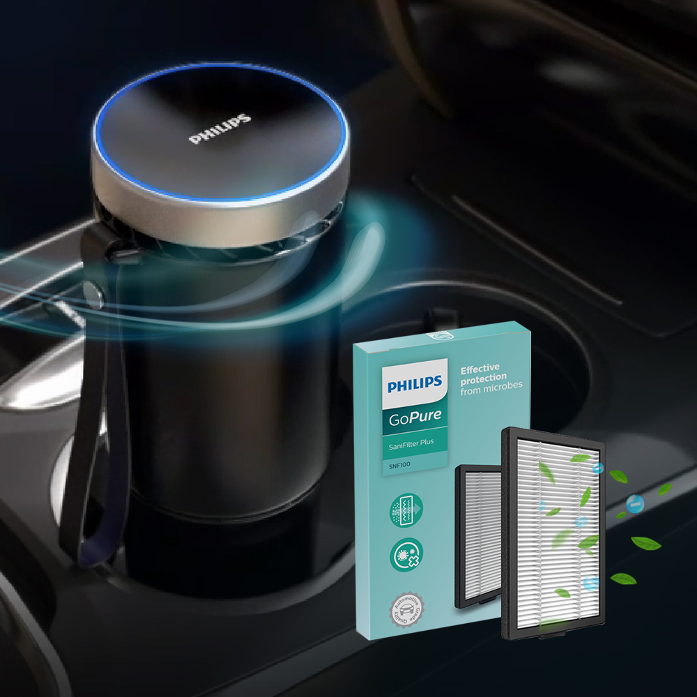 필립스 차량용 공기청정기 S5611 전용 고퓨어 미세먼지 제거 SNF100
