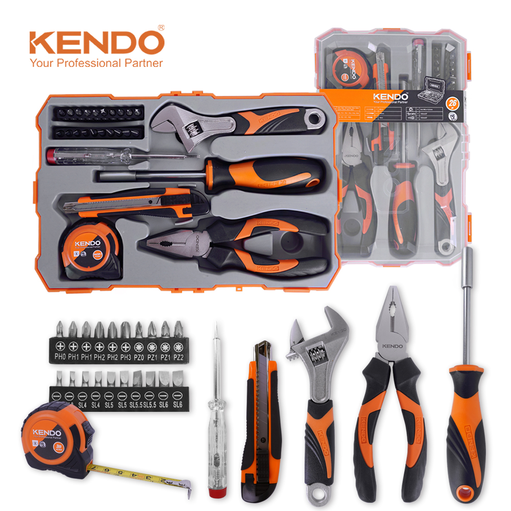 켄도 가정용 공구세트 86128N 산업용 자동차 정비 수공구 셋트 홈템 제품 이미지