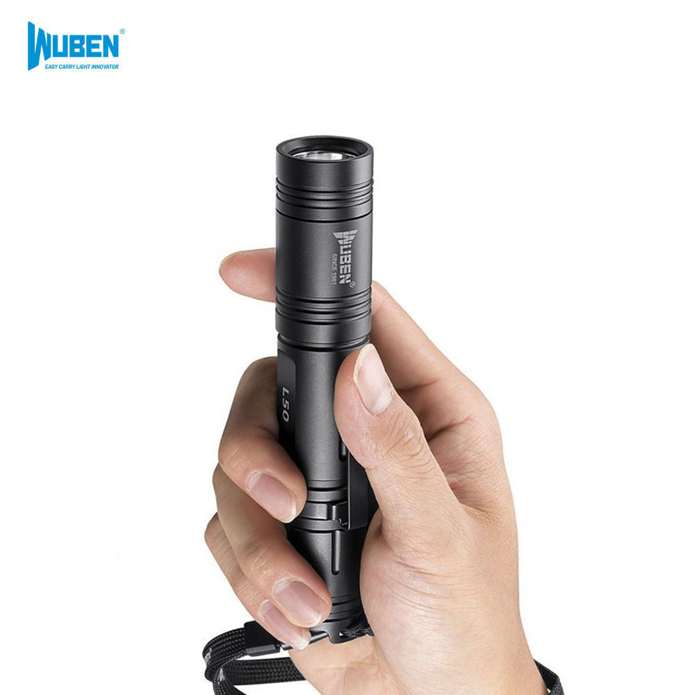 우벤 L50 충전식 led후레쉬 휴대용 라이트 1200루멘 미니후레쉬 소형 손전등 랜턴
