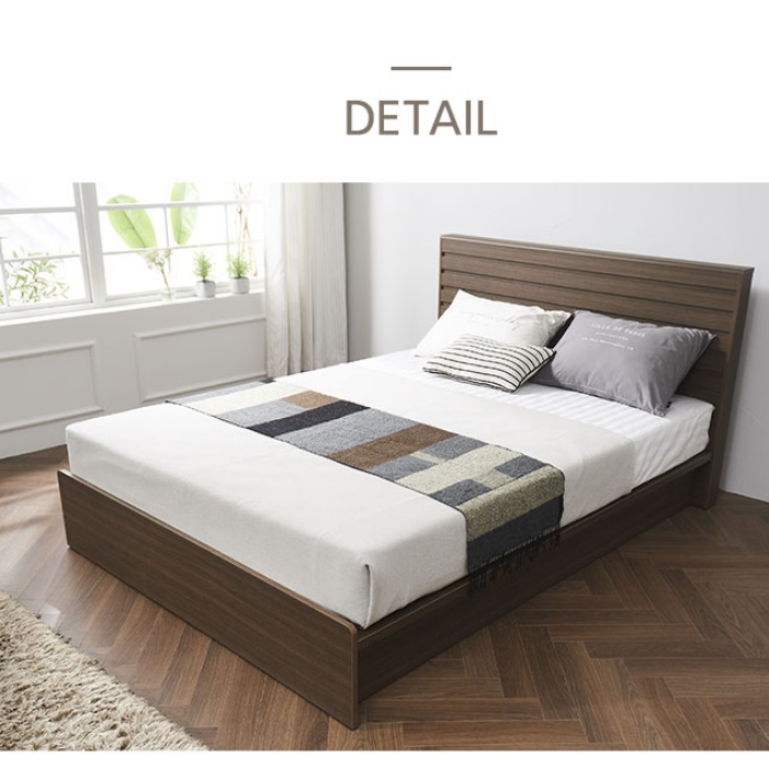 호텔식 침대 프레임 라지킹 사이즈 침대 신혼 부부 집