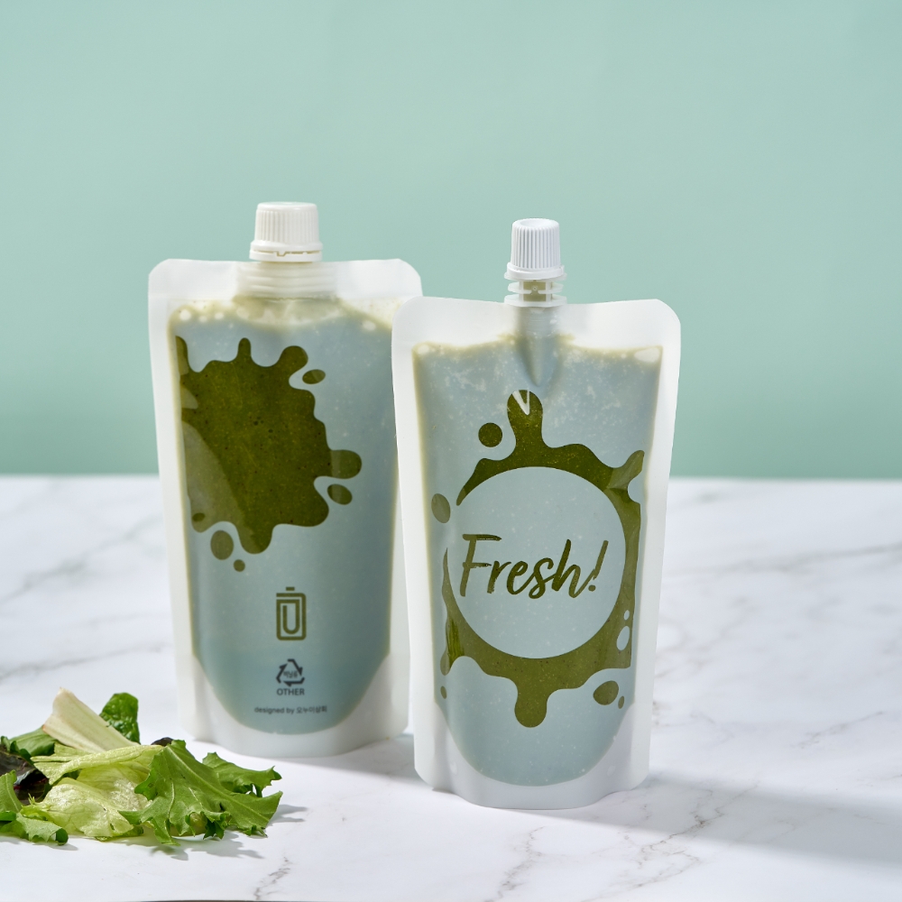 띵파우치 프레쉬 스파우트파우치 200ml 50매 휴롬 착즙 과일즙 주스팩 ABC주스