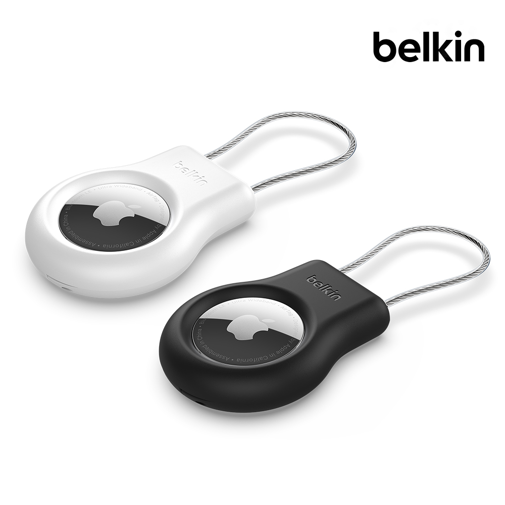 벨킨 에어태그 보호 케이스 와이어 케이블 키링 홀더 MSC009bt