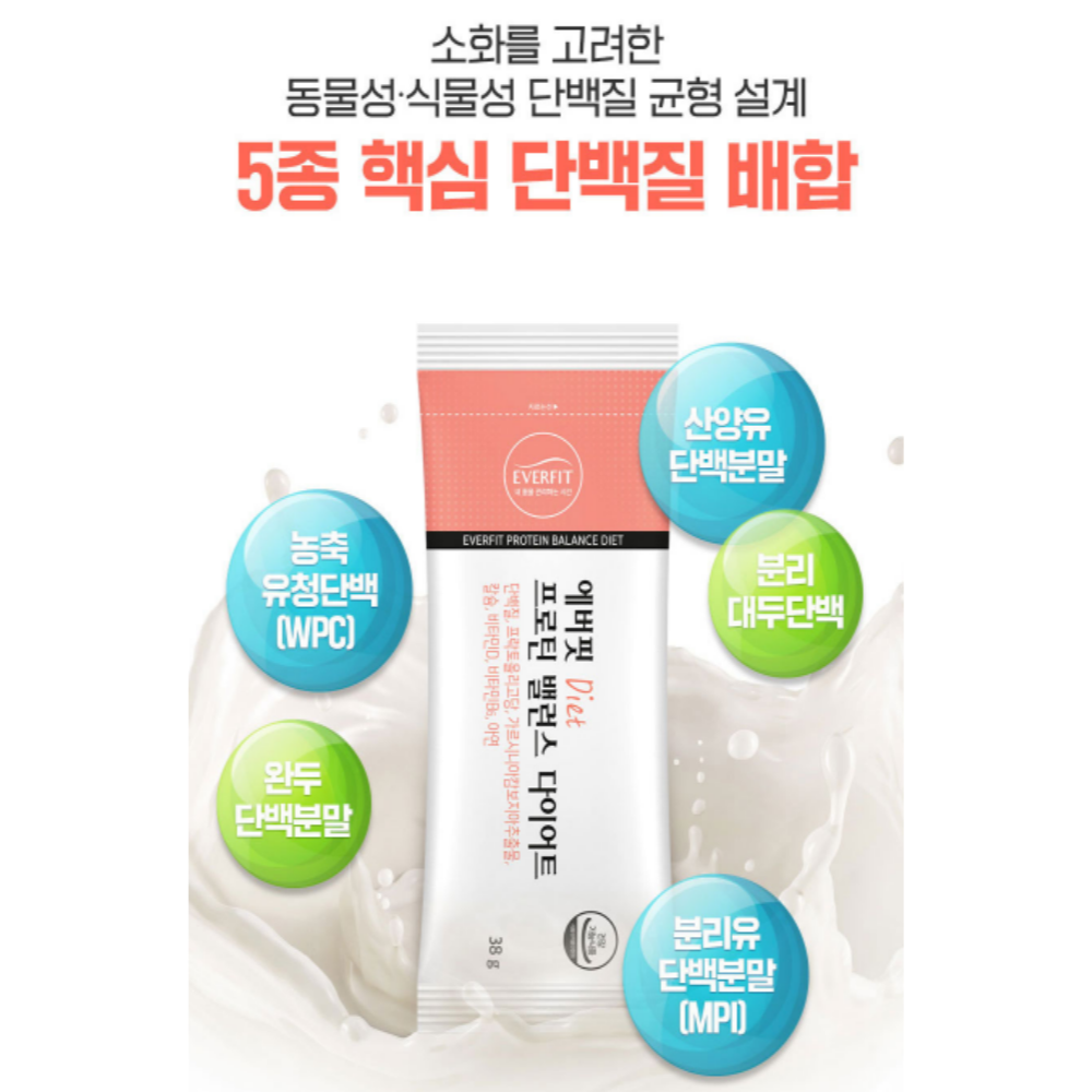 에버핏 프로틴 밸런스 단백질 산양유 가르시니아캄보지아 다이어트 - 상세 이미지 3