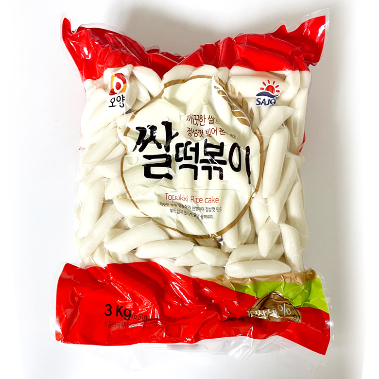 [푸른들마켓][오양] 쌀떡볶이떡3kg : 푸른들 마켓