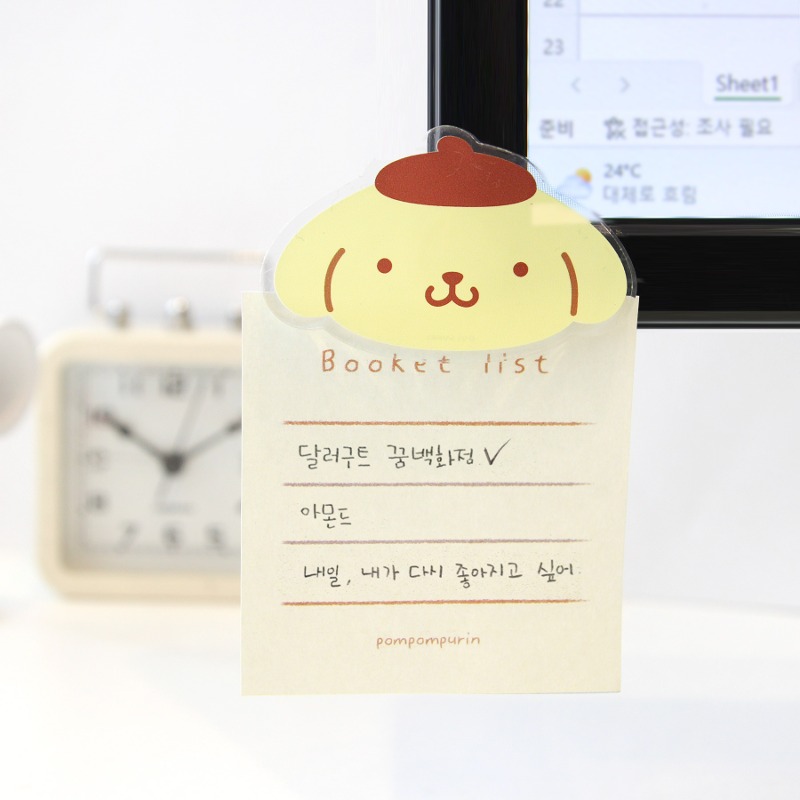 산리오 폼폼푸린 아크릴마그넷 - 메인 이미지