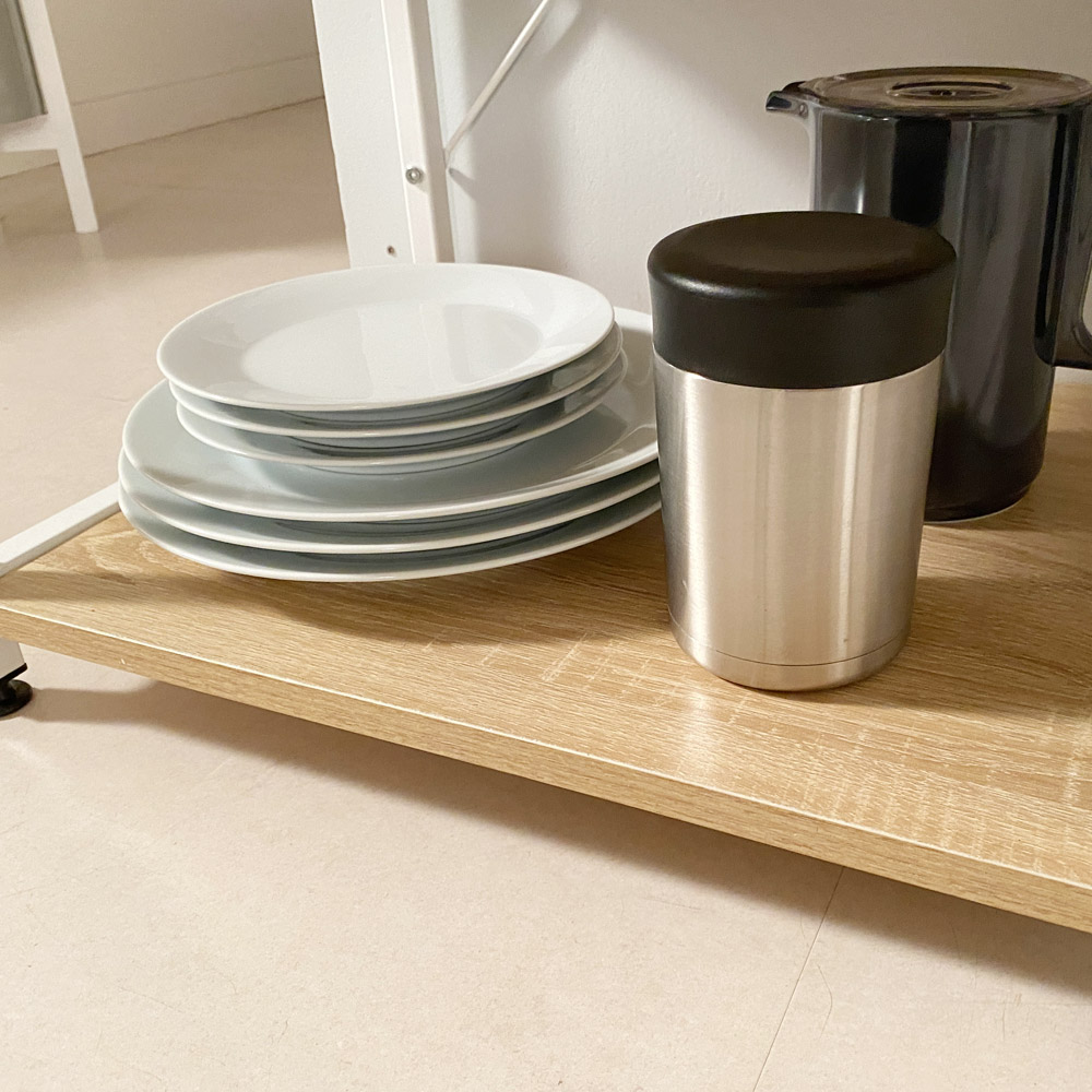 타이디 전자렌지 500 수납장 다이 광포 오븐 전기밥솥 거치대 레일 선반