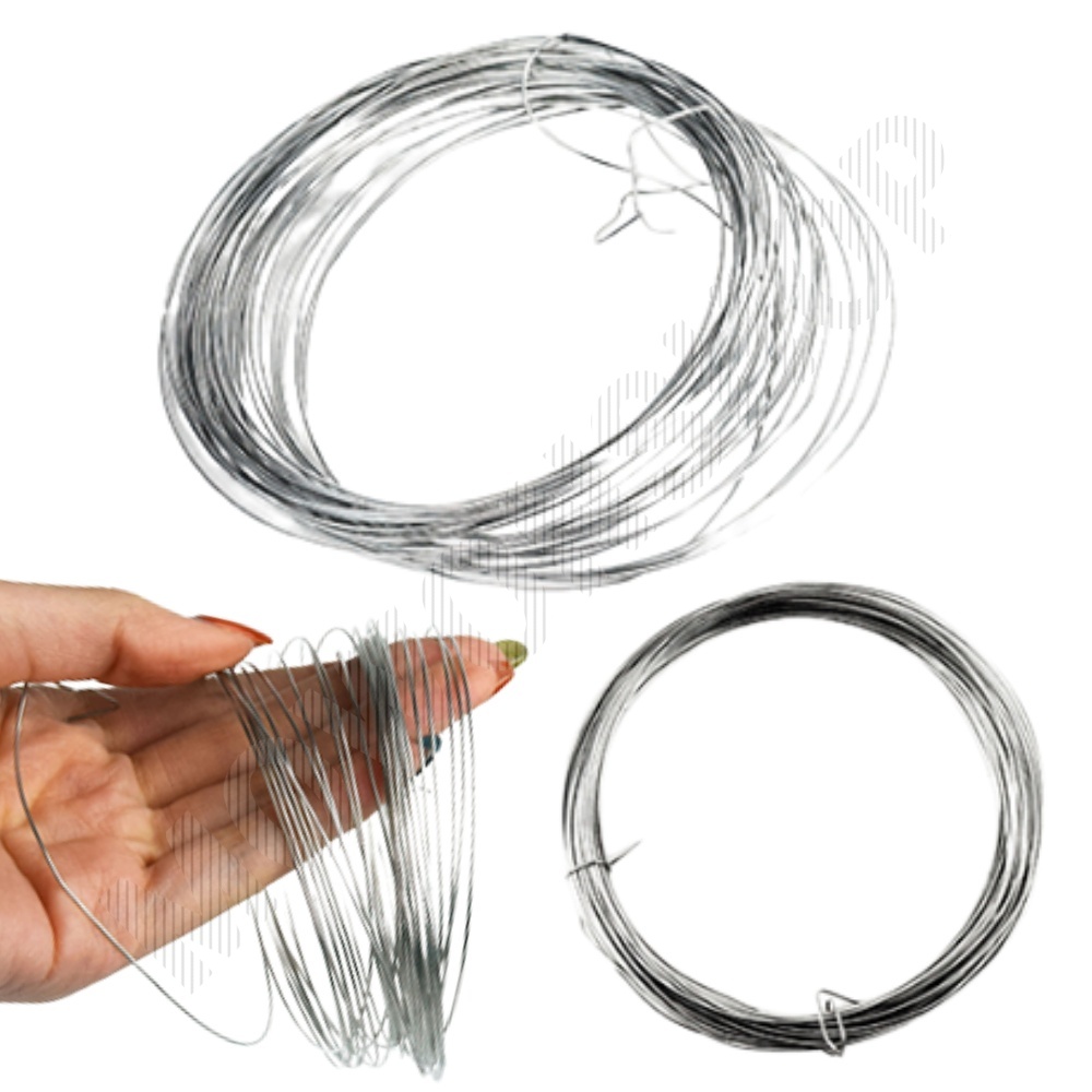 얇은철사 가는 코팅 아연 철사 철선 0.7mm 제품 이미지