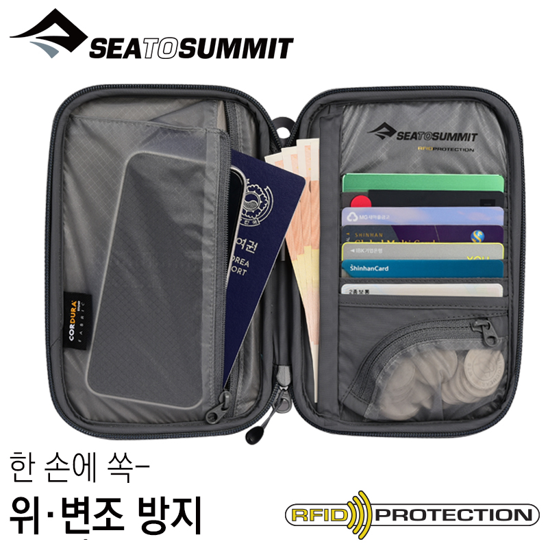 씨투써밋 지갑 트래블 월렛 RFID MD 하이 라이즈 여권 여행용 지갑 - 상세 이미지 3