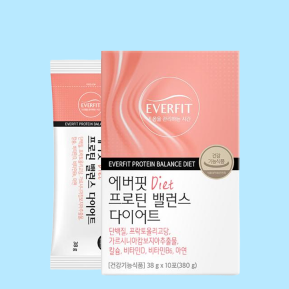 에버핏 프로틴 밸런스 단백질 산양유 가르시니아캄보지아 다이어트 - 메인 이미지
