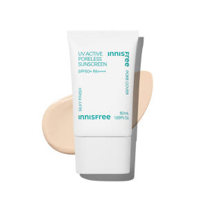 [더블구성] 이니스프리 유브이 액티브 포어리스 선스크린 SPF50+ PA... 솔직 후기 | 피부 타입별 분석 - 상품 이미지 2
