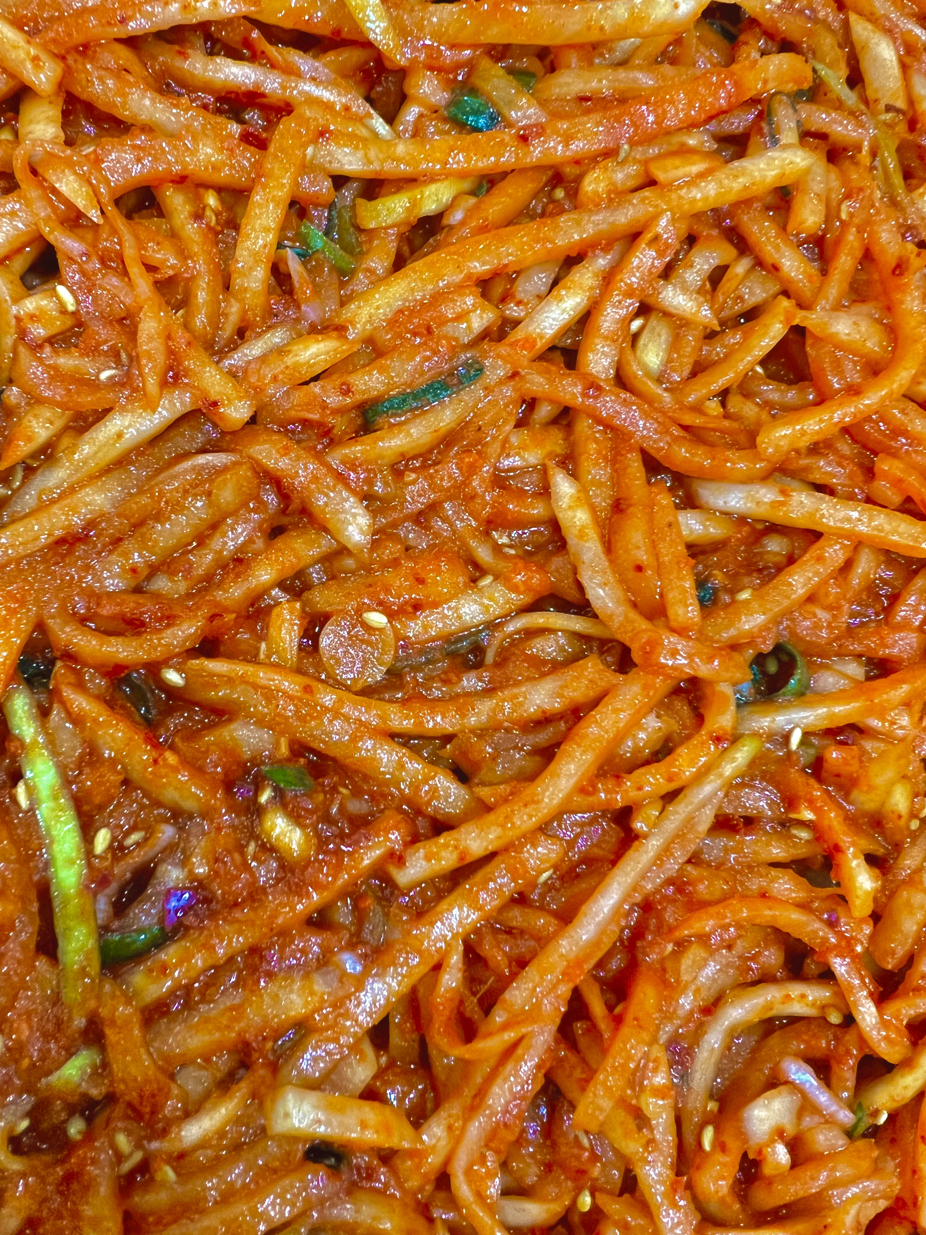 순자네김치 젓갈이 안들어간 서울식 당일생산 무생채 1kg (통) - 상세 이미지 2