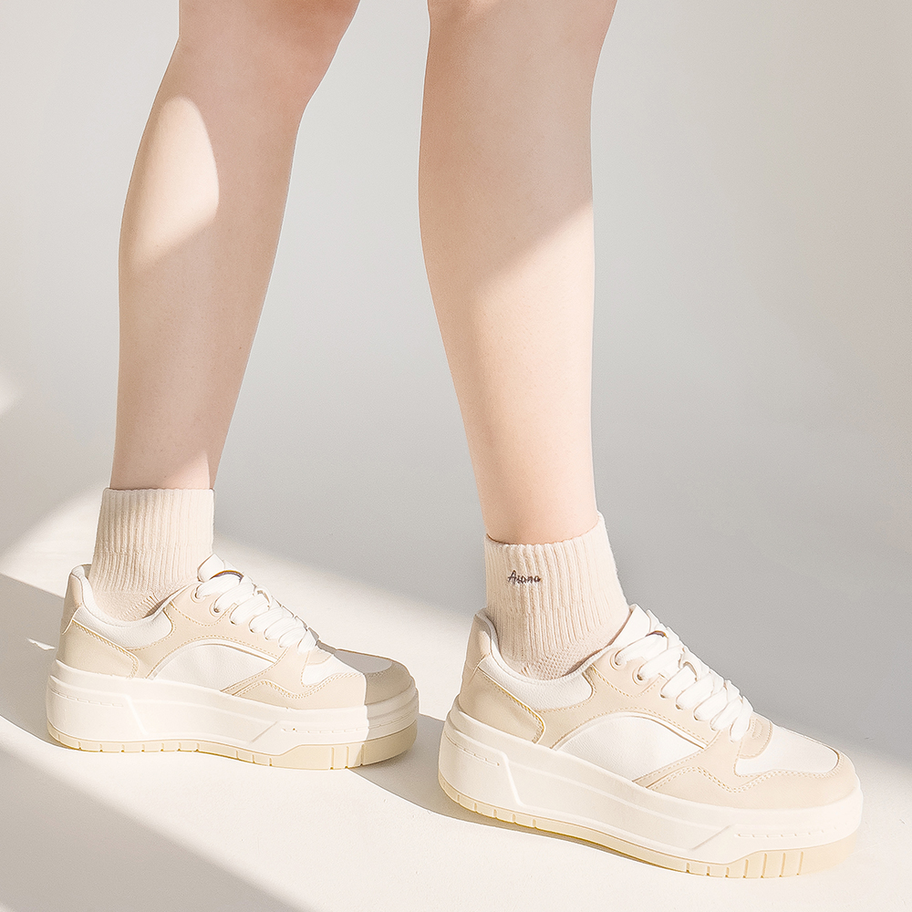 아사나 더블 립 앵클 파일 쿠션 삭스 러닝 테니스 여성 쿠셔닝 스포츠 양말 - 상세 이미지 3