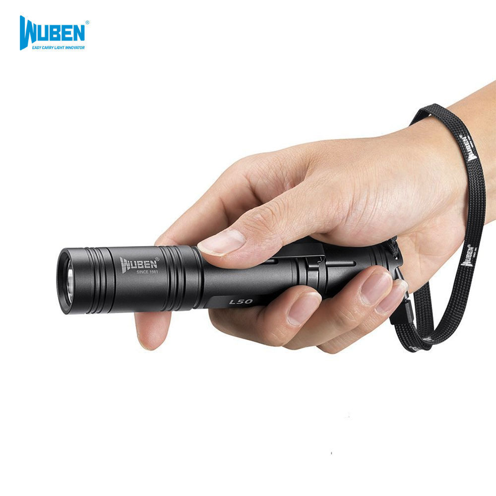 우벤 L50 충전식 led후레쉬 휴대용 라이트 1200루멘 미니후레쉬 소형 손전등 랜턴