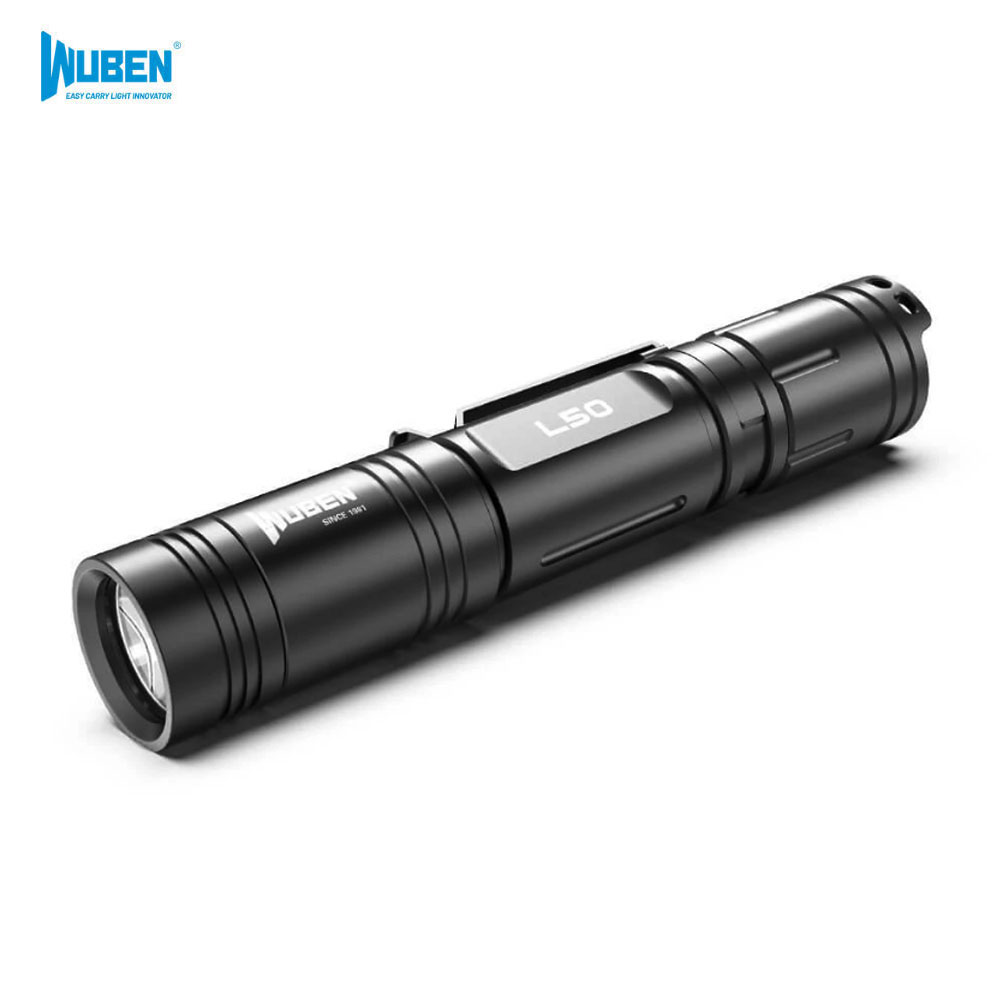 우벤 L50 충전식 led후레쉬 휴대용 라이트 1200루멘 미니후레쉬 소형 손전등 랜턴