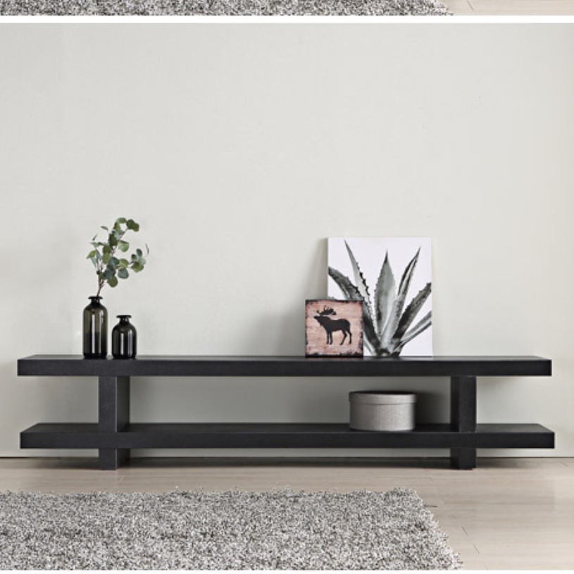 낮은 티비 장 슬림 거실장 오디오장 오디오 장식장 넓은 tv 티브 다이 얇은 2100