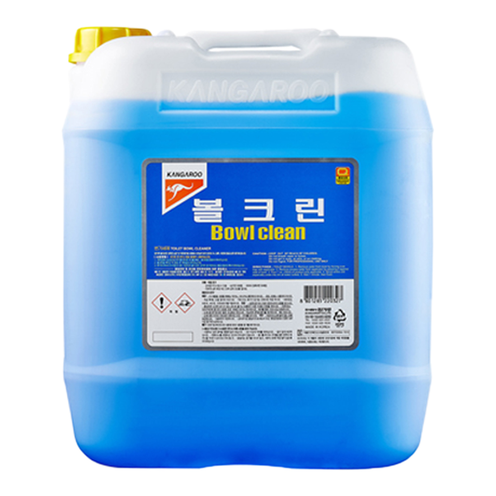 볼크린 18.75L 강력 변기 세제 타일 녹 얼룩 찌든때 살균 악취 냄새 제거 청소 화장실 욕실 세정제 - 상품 이미지