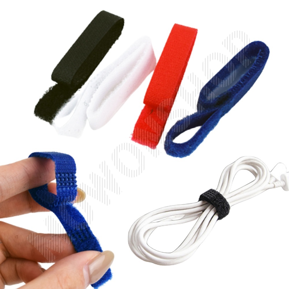 인터넷 선정리 사무실 책상 랜선 정리 벨크로 타이 A