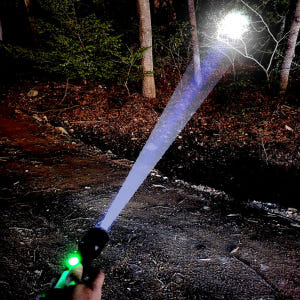 고휘도 충전식 LED 손전등 후레쉬 미니 랜턴 휴대용 랜턴 후레시 전술 ... 운동러 솔직 후기 | 실사용 리뷰 - 상품 이미지 3