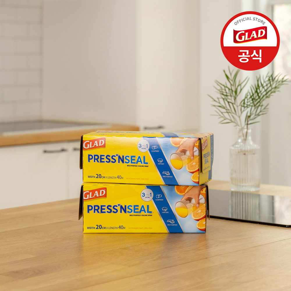 글래드 매직랩 미니 주방랩 비닐랩 트레이더스 40mx20cm, 2개 - 상품 이미지