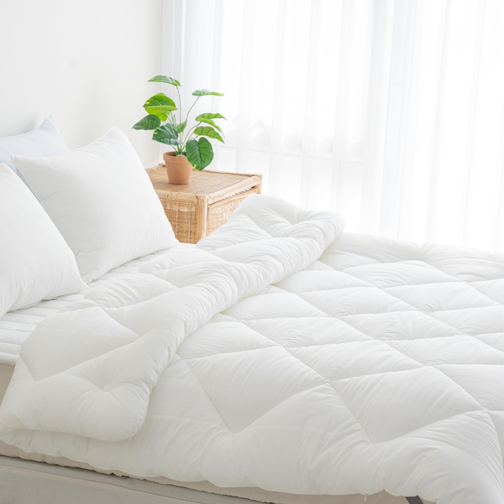 조용한 순면 피그먼트 아사60수 면 알러지케어 옥수수솜 부드러운 사계절 차렵이불 SS