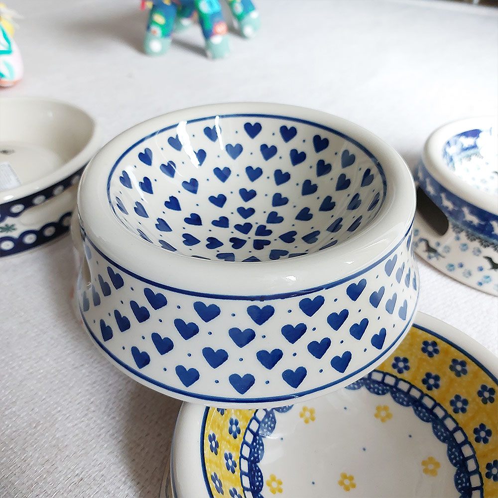 폴란드그릇 강아지식기 고양이식기 물그릇 밥그릇 펫볼