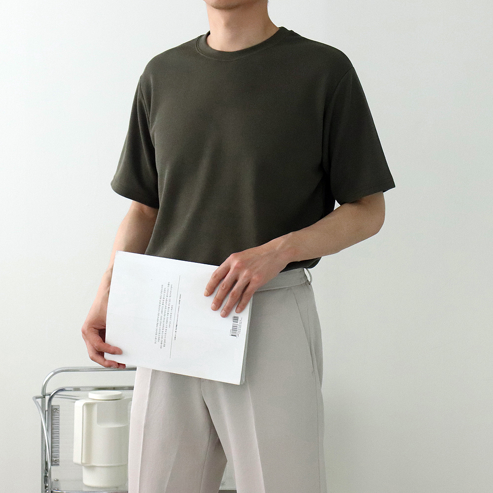 남자반팔티 빅사이즈 이너 머슬핏 반팔 이미지 4