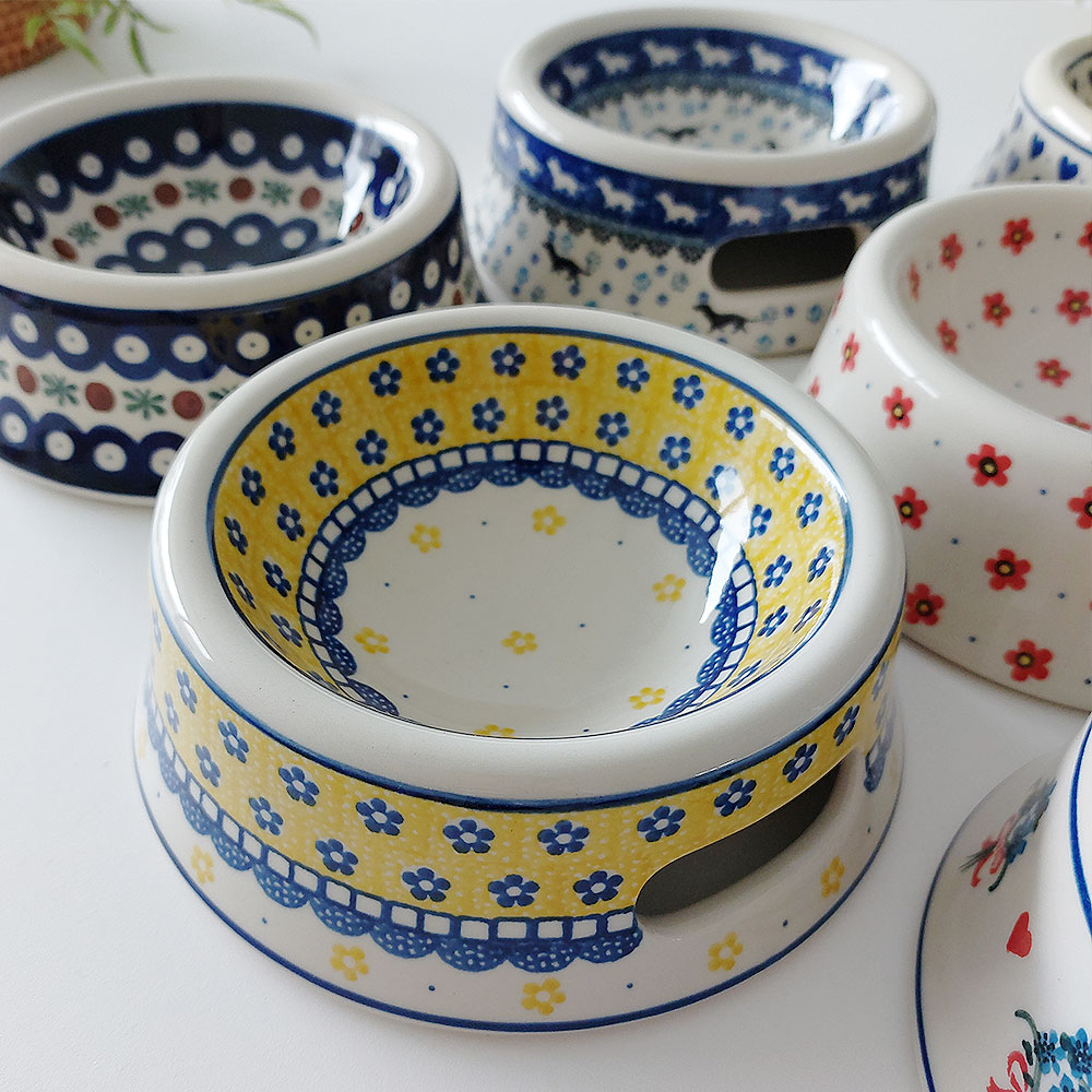 폴란드그릇 강아지식기 고양이식기 물그릇 밥그릇 펫볼