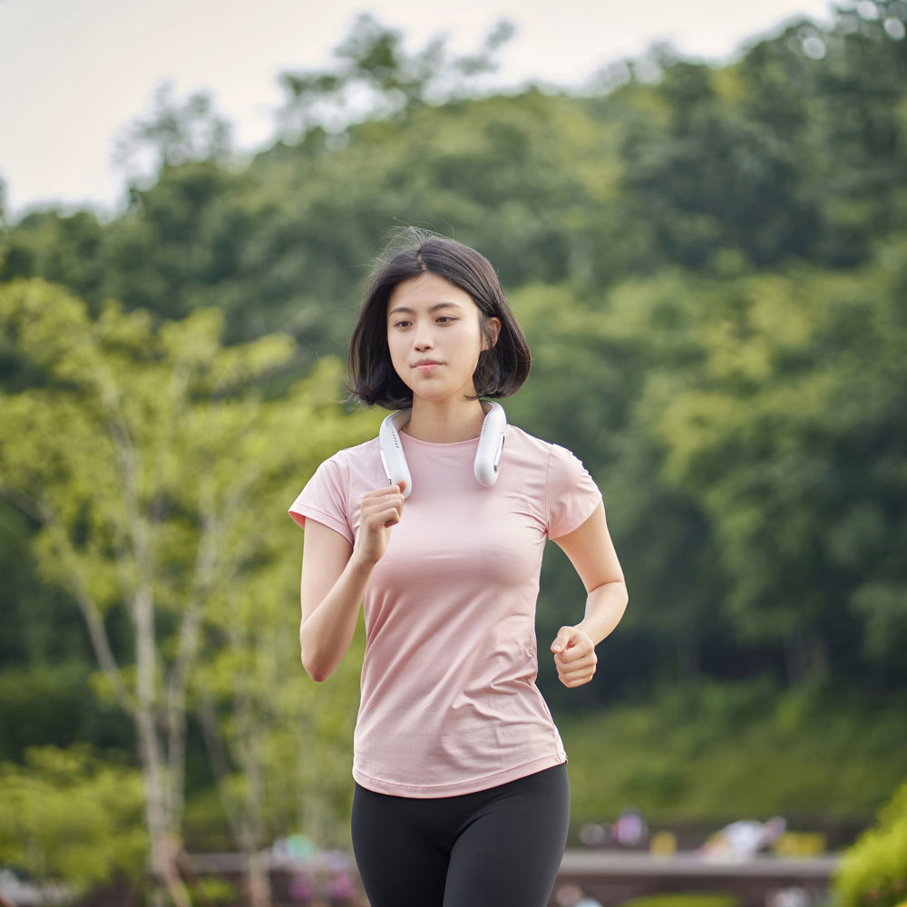 심프롬 목에거는 휴대용 넥밴드 선풍기 이미지 7