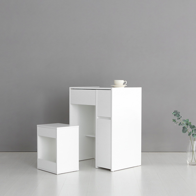 피크 수납 화장대 600 화이트 5554.8679