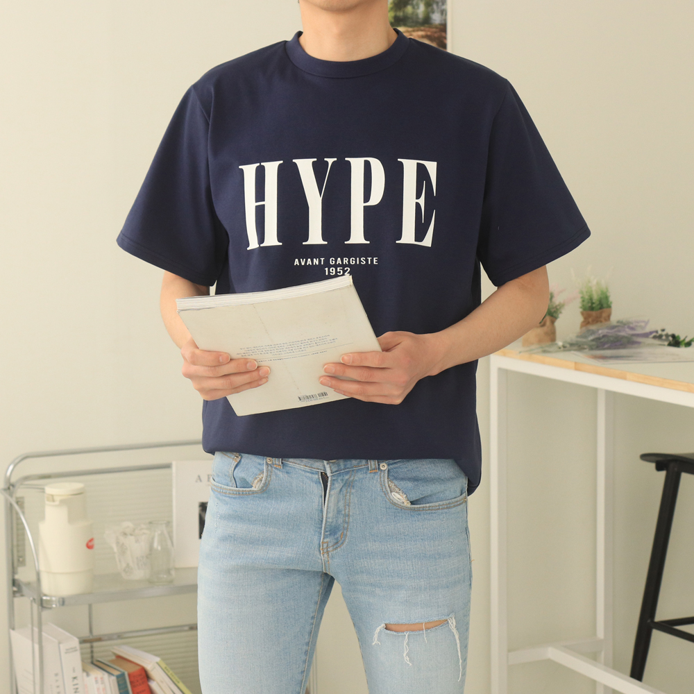 남자반팔티 레터링 분또 여름 커플반팔티 이미지 3